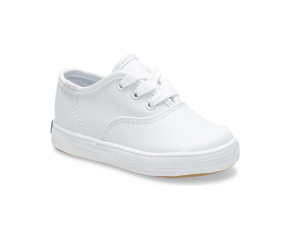 Keds Sneakers White - Champion Toe Cap - Kids MZFAEB-845